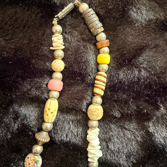 Vintage Multi-Stone Bohemian Style Beaded Necklace Potentially Kaniatobe - Picture 4 of 6